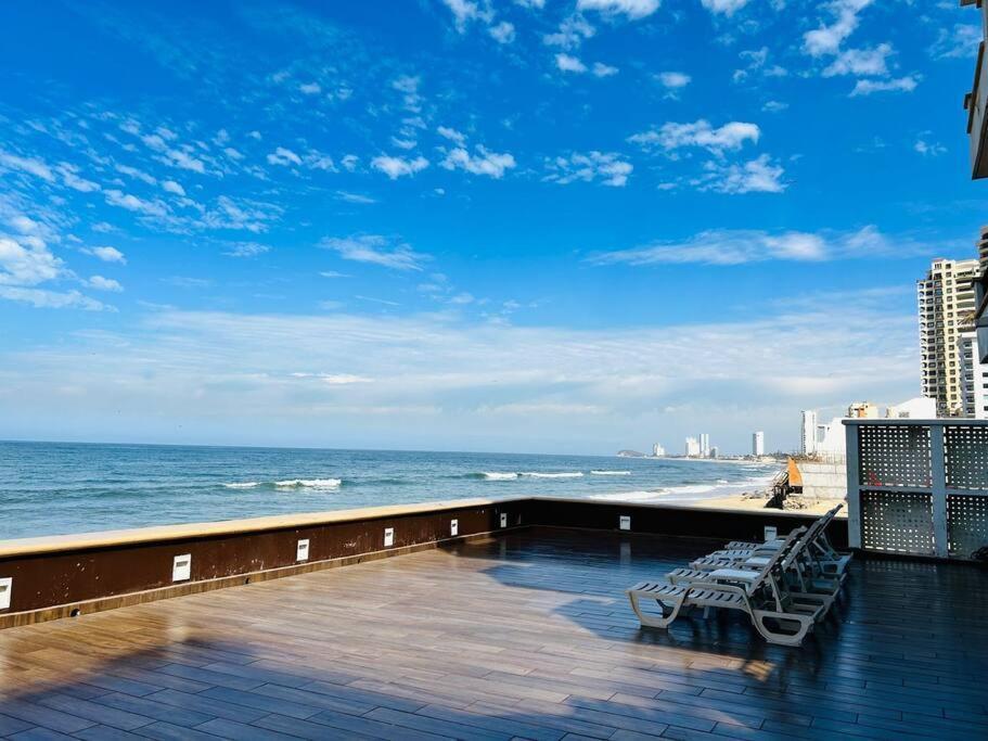 Depa Frente A La Playa By G P S Rentas Apartment Mazatlan Ngoại thất bức ảnh